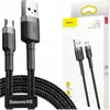 Image de Cable Usb Do Micro Usb Base Bus Cafule 2A 3M (Czarno-Szary)