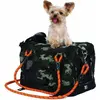 Image de Sac de transport - M PETS - REMIX 2 in 1 Camouflage & Orange - 41 x 28 x 28 cm - pliable - léger - Ceinture de harnais