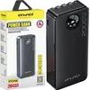 Image de Awei Powerbank P134K 20000Mah Noir/Noir Ecran + Câbles Usb/Pd/Eclairage/Microusb