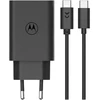 Image de Motorola Chargeur TurboPower 68 GaN avec câble USB-C 6,5A, noir