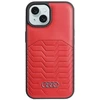 Image de Étui Rigide Audi Magsafe En Similicuir Rouge Pour Iphone 15 Plus / 14 Plus 6,7 Pouces Au-tpupcmip15m-gt/d3-rd
