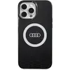 Image de Coque Magsafe Audi Iml Avec Grand Logo Pour Iphone 13 Pro / 13 6.1 Noir/noir Rigide Au-imlmip13p-q5/d2-bk
