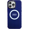 Image de Coque Rigide Audi Iml Big Logo Magsafe Pour Iphone 14 Pro Max 6,7 Pouces, Bleu Marine, Au-imlmip14pm-q5/d2-be
