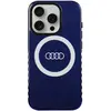 Image de Coque Rigide Audi Iml Big Logo Magsafe Pour Iphone 15 Pro 6.1 Bleu/bleu Marine Au-imlmip15p-q5/d2-be