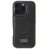 Image de Audi Synthetic Leather Magsafe Iphone 16Pro 6.3 Czarny/Black Hardcase Au-Tpupcmip16P-Gt/D3-Bk