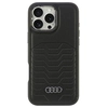 Image de Étui Rigide Audi Magsafe En Similicuir Noir Pour Iphone 16 Pro Max 6,9 Pouces (au-tpupcmip16pm-gt/d3-bk)
