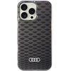 Image de Coque Rigide Noire/noire À Motif De Surpiqûres Audi Iml Pour Iphone 16 Pro Max 6,9 Pouces Magsafe Au-imlmip16pm-q5/d3-bk