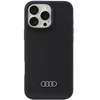 Image de Coque Rigide En Silicone Audi Pour Iphone 16 Pro Max 6,9 Pouces, Noire, Au-lsrip16pm-q3/d1-bk