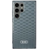 Image de Étui Rigide Gris/gris À Motif De Surpiqûres Audi Iml Pour S24 Ultra S928 (au-imlms24u-q5/d3-gy)