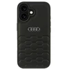 Image de Étui Rigide Audi En Similicuir Noir Pour Iphone 16 6.1 (au-tpupcip16-gt/d2-bk)