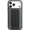Image de Étui pour téléphone portable iPhone 17 Pro Max Audi A6 MagSafe similicuir noir logo