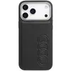 Image de Housse iPhone 17 Pro Max similicuir Audi TT MagSafe noir logo