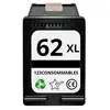 Image de Cartouche compatible HP 62 XL noir - SANS NIVEAU - Neuf