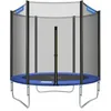 Image de Songmics   Trampoline Extérieur 183 Cm   Charge Maximale 100 Kg   Poteaux En Acier Galvanisé   Filet De Sécurité 1,8 M   Str6ft