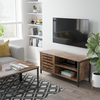 Image de VASAGLE Lowboard Armoire TV, 2 armoires et 2 niveaux d'étagères, largeur 110cm