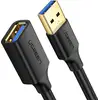 Image de Câble d'extension UGREEN USB-A 3.0 mâle vers femelle, 2 m - Noir