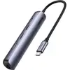 Image de Hub USB-C Ugreen CM418 5 en 1 Ethernet + HDMI 4K + 2x USB 3.0 + USB-C 100W