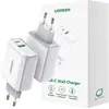 Image de Ugreen Quick Charge Usb Type C / Usb 36 W Quick Charge 4.0 Power Delivery Blanc (60468 Cd170)