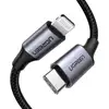 Image de Ugreen 60759 câble de téléphone portable Noir, Argent 1 m USB C Lightning - Neuf