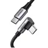 Image de Ugreen 70645 câble USB USB 2.0 2 m USB C Noir, Gris - Neuf