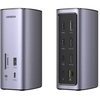 Image de Ugreen USB-C Docking Station 12-in-1 Avec fil Argent - Neuf