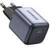 Image de Chargeur rapide USB-C, QC 4.0, PD 20W, Ugreen GaN Nexode Mini, gris