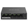 Image de Mercusys MS105GP commutateur réseau Gigabit Ethernet (10/100/1000) Connexion Ethernet, supportant l'alimentation via ce port (PoE) Noir - Neuf