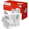 Image de Kit 2x Adaptateurs CPL Mercusys MP300P avec prise gigogne (AV600) #DEFAULT