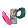 Image de Magic Motion - Pack cockring et stimulateur clitoridien avec Télécommande - Rose/Vert