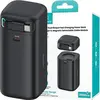 Image de Usams Powerbank Ze Zwijanym Kablem Usb-Cretractable 18000 Mah Pd45W Fast Charge Xmf Series Czarny/Black 20Kcd21601 (Us-Cd216)