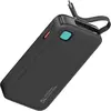 Image de Usams Powerbank Ze Zwijanym Kablem Usb-Cretractable 10000 Mah Pd 20W Fast Charge Xy Series Czarny/Black 10Kcd22401(Us-Cd224)