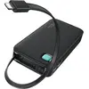 Image de Usams Powerbank Ze Zwijanym Kablemretractable Lightning 10000 Mah Pd 20W Fast Charge Xy Series Czarny/Black 10Kcd22501 (Us-Cd225)