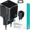Image de Usams ad. Siec. 1Xusb-C T42 Mini 25W(Only Head) Super Si 5V-3A Pd3.0 Fast Charging Czarny/Black Cc140Tc01 (Us-Cc140)