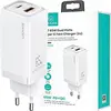 Image de Usams ad. Siec. 1Xusb-C+1Xusb T47 65W(Only Head) Pd Fast Charging Super Si Biay/White Cc153Tc02 (Us-Cc153)
