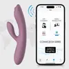 Image de SVAKOM - Trysta Neo Vibromasseur Rabbit pour Point G - Rose