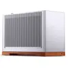 Image de Boitier Mini Tour Mini ITX Jonsbo T9 (Argent) #3POURCENT