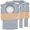 Image de Sacs à poussière robot aspirateur Roborock Qrevo et Saros 3 pièces fermeture automatique Blanc - Neuf