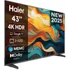 Image de Haier H43K85FUX 109,2 cm (43 ) 4K Ultra HD Smart TV Wifi Noir 250 cd/m² - Neuf