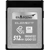 Image de EXASCEND Cartes CF Express type B 512Go R1800/W1200
