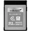Image de EXASCEND Cartes CF Express type B 512Go R1800/W1200 - Neuf