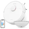 Image de dreame D9 Max Aspirateur Robot Laveur 2 en 1, Navigation LDS Intelligente Laser 4 000Pa, Cartes pour sols Multiples, pour Les sols,Tapis, Poils d'animaux, WiFi/Alexa/App Contrôle, Blanc en occasion ou reconditionné