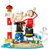 Image de PANTASY Zestaw Konstrukcyjny Popeye i Olivia 1500 elementów - Figurki Pop Culture