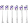 Image de Têtes de remplacement pour la brosse à dents Head Glossy White Medium 6 pcs