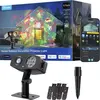 Image de Govee H7071, Spot intelligent, Wi-Fi/Bluetooth, Noir, LED, Cour, Ralliage, Façade, Cour avant, Terrasse, IP67