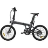 Image de ADO Air 20 Pedelec E-Bike Vélo électrique,Flatbar,Smart APP,LCD,250W, entraînement par courroie couleur gris