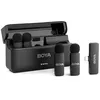 Image de Boya BY-V4U Microphone sans Fil pour iPhone 15 Android Type C Smartphone Wireless Lapel Mic pour vidéo Podcast Interview Streaming Vlog Youtube en occasion ou reconditionné