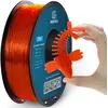 Image de Filament TPU GEEETECH, 1,75 mm, transparent orange, flexible, pour imprimante 3D, 1 kg, 1 bobine