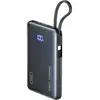 Image de Batterie Externe de Poche 10000mAh 2 ports USB-A / USB-C avec Câble USB-C Noir - Neuf