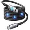 Image de Câble magnétique Iniu Léopard USB C 240 W Noir pour téléphone portable - Garantie 2 ans - Neuf