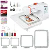Image de PooLin EOC06 Machine à Broder - Écran Tactile - Brodeuse Numérique - Lettres et Motifs - Embroidery Machine - Personnaliser des T shirts, polos, vestes, chemises, sacs à main, serviettes et plus en occasion ou reconditionné